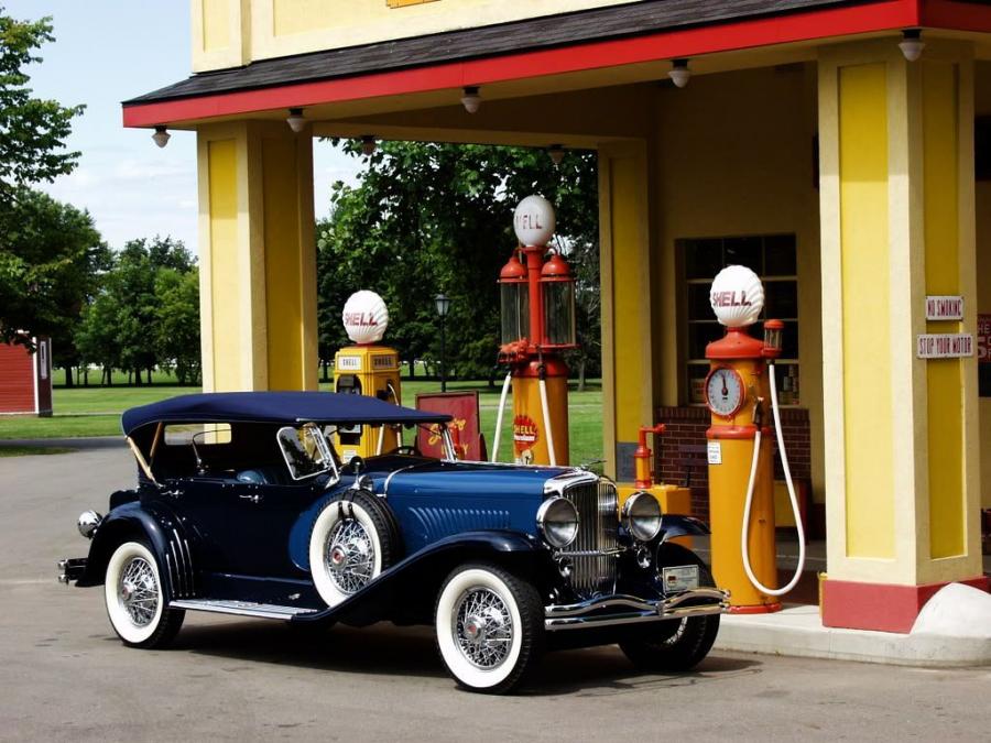  Duesenberg J111/2133 Dual Cowl Phaeton SWB by LeBaron 1929 года  (фото 1 из 1)